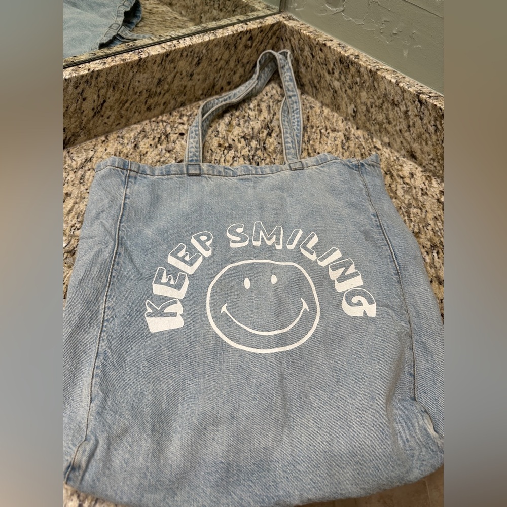 American Eagle Outfitters Blue Denim Fabric